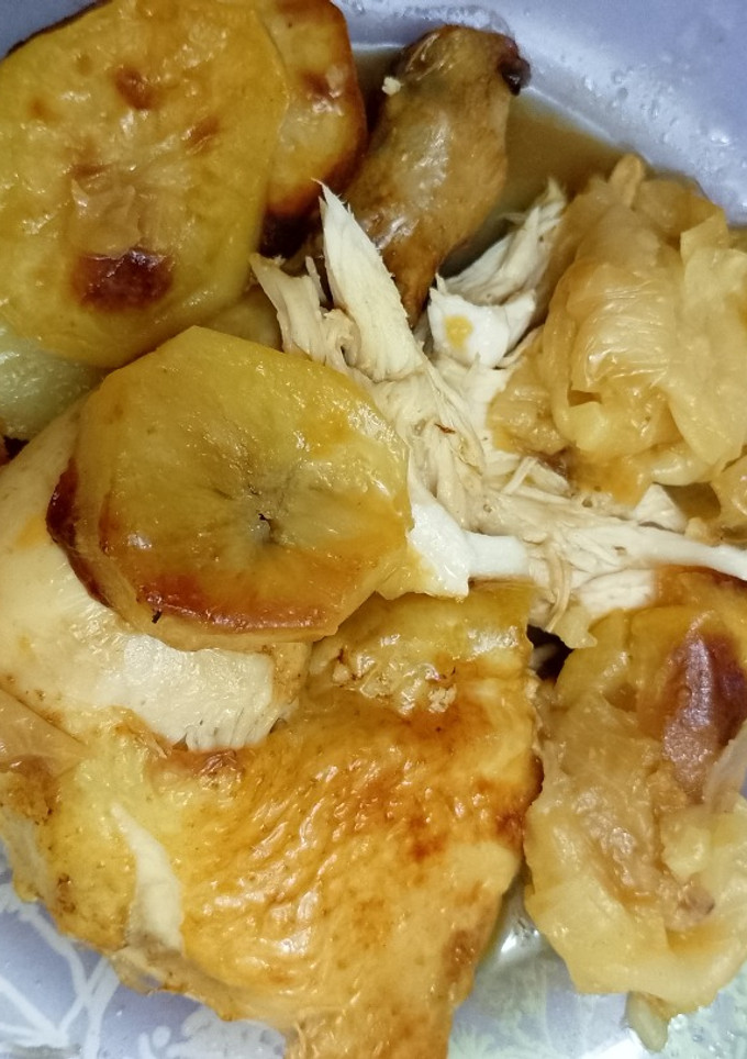 Una foto de Pollo asado