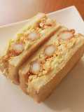 Ebi Fry Sando - Panino ripieno di gamberi fritti giapponesi