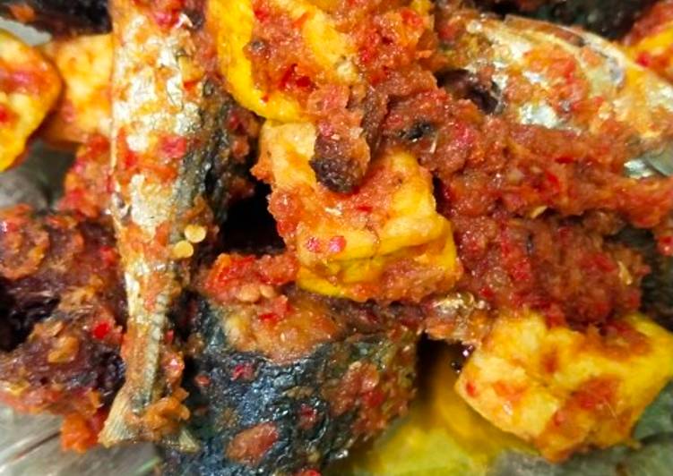 Cara membuat Ikan dencis tahu balado 🍽 yang nikmat Untuk Jualan
