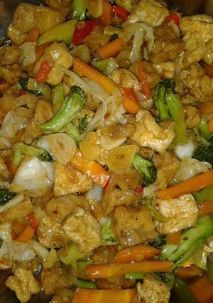 Foto resep Sayur Pelangi Pedas
