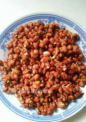 Hình của món Đậu Phộng Rang Tỏi.