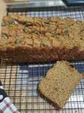 Roti flaxseed labu parang
