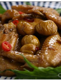 栗子燒雞翅 的食譜成品照片