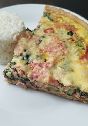 Una foto de Tarta de Atún y Zapallito Zucchini