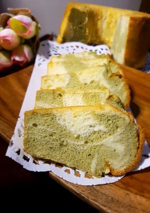 Foto resep 54. Matcha Chiffon Cake