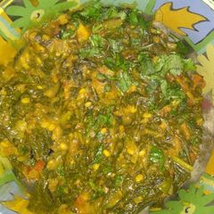 Mooli ki bhaji A picture of Mooli ki bhaji.