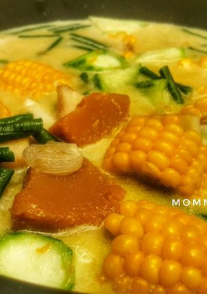 Foto resep Gangan waluh (sayur labu kuning)