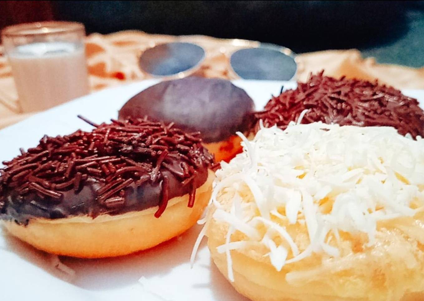Donat π© WHITE RING, GA MINYAK-KAN!