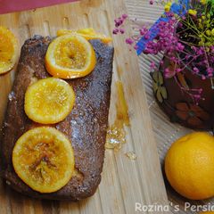 A picture of Orange cake.