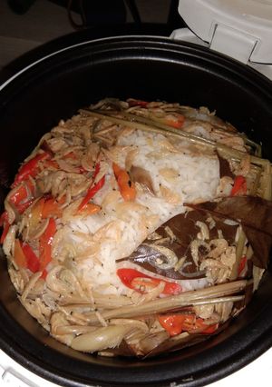 Foto resep Nasi liwet Rebon 🍚🦐