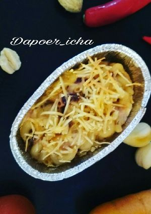 Foto resep Macaroni schotel panggang tuna keju