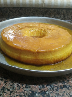 Una foto de Flan con leche condensada