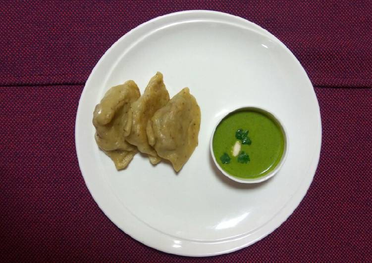 Step-by-Step Guide to Prepare Any-night-of-the-week Steam samosa with yogurt mint sauce