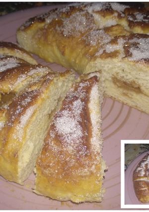 Una foto de Rosca de dulce de leche