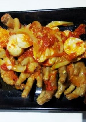 Foto resep Ceker Baso Sambal Limo