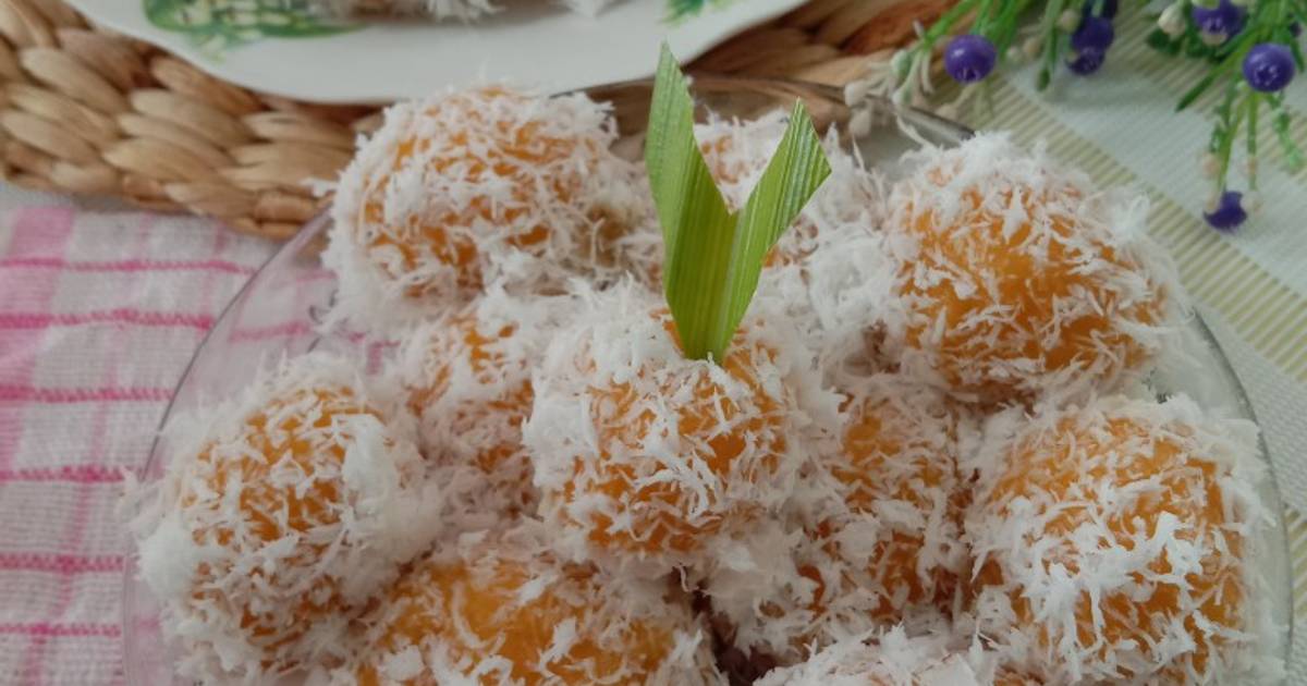 Resep Klepon Labu Kuning Isi Gula Merah Oleh Rency Christi Cookpad