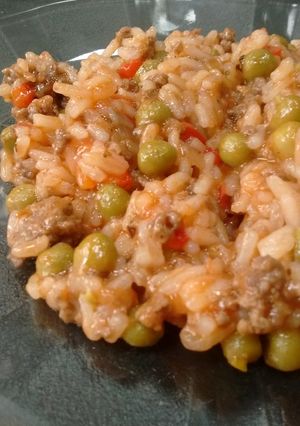 Una foto de Guiso de arroz