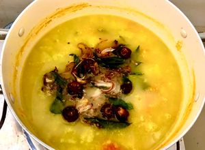 Gambar Kari Dhal Labu Air (Indian Style)