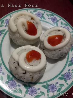 Foto resep Bola Nasi Nori / Bola Nasi Rumput Laut