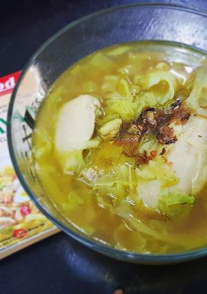 รูปของ ซุปไก่สไตล์อินโด Soto Ayam (Indonesian Soto Ayam chichken soup)