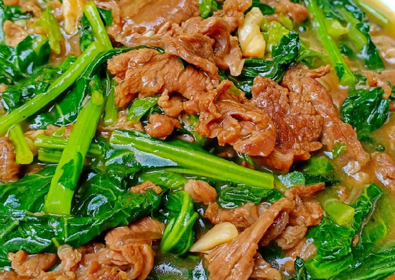 Cah Kailan Daging Sapi