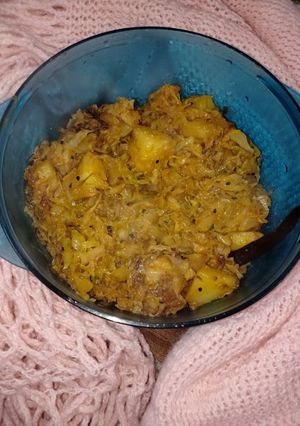 A picture of Cabbage fry.