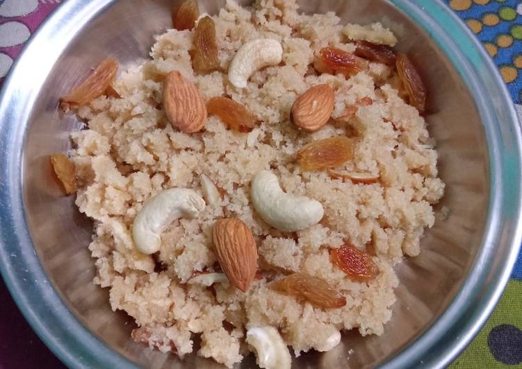 Daanedar sooji halwa