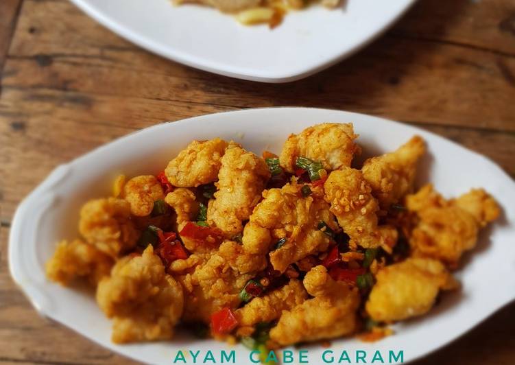 Ayam cabe garam