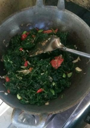Foto resep Tumis daun papaya