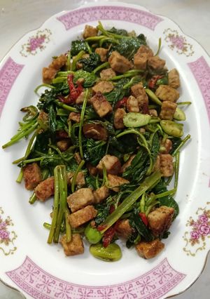 Foto resep 8/26. Tempe Kangkung Cah