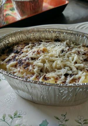 Foto resep Unbaked Klappertaart #simple