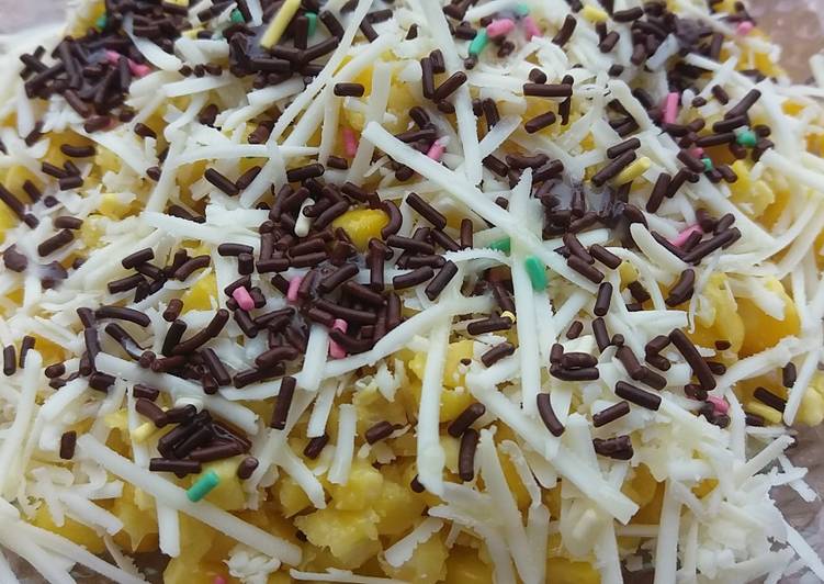 61. Jasuke (jagung susu keju) + meses