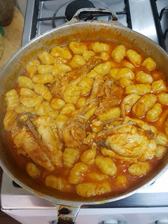 Una foto de Ñoquis de batata