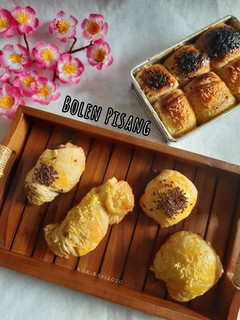 Foto resep Bolen Pisang Lilit & Lipat (Kulit Pastry Homemade)