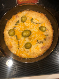 A picture of Hot Onion and Bacon Dip.