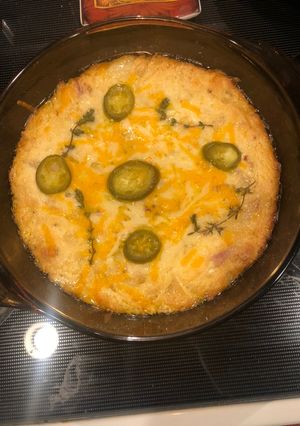 A picture of Hot Onion and Bacon Dip.