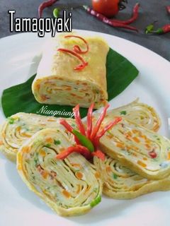 Foto resep Tamagoyaki (Telur dadar gulung ala Jepang)
