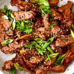 A picture of Ginger Beef Stir-fry.