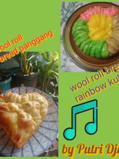 Foto resep Wool Roll Bread 2 versi