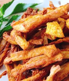 sườn chay chiên