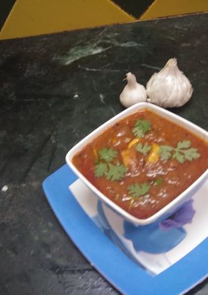A picture of Garlic gravy.