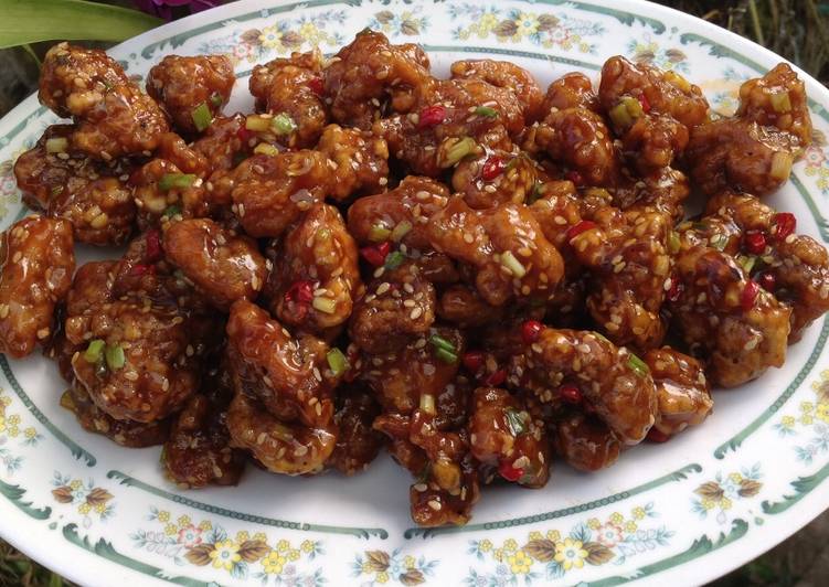 Resep Sesame Chicken Lezat