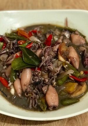 Foto resep Oseng Cumi Kuah Pedas Cabai