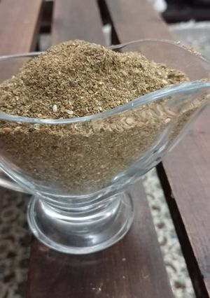 عکسی از دستور زعتر ساده و زعتر بادامی