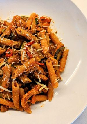 A picture of Pork and Fennel Seed Pasta.