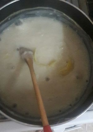 Una foto de Arroz con leche de avena
