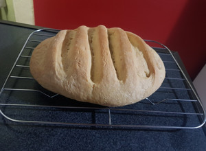 Una foto de Pan casero fácil