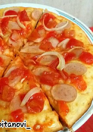 Foto resep pizza teflon