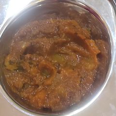 A picture of Kashifal ki sabzi.