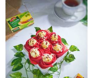 Resep Terbaru Kue dadar gulung mawar Praktis Enak Resep Terbaru Kue dadar gulung mawar Praktis Enak